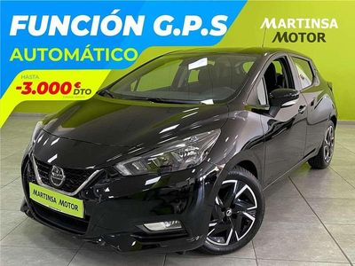Usado Nissan Micra Acenta 92 CV (67 kW) 2022 Negro Utilitario