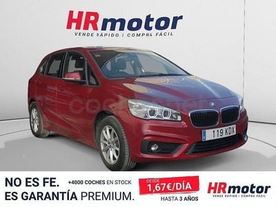 Usado BMW 216 Active Tourer Advantage 116 CV (85 kW) 2017 Rojo Monovolumen