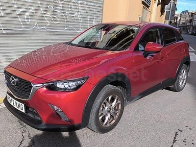 Usado Mazda CX-3 Luxury 105 CV (77 kW) 2018 Granate SUV