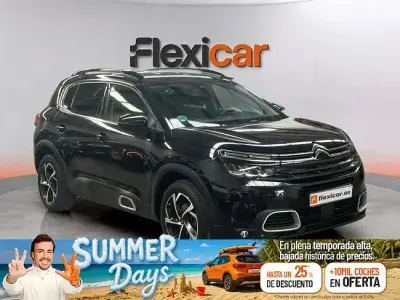 Usado Citroën C5 Aircross Shine 131 CV (96 kW) 2021 Negro SUV
