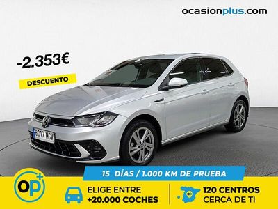 Gris Usado 2023 VW Polo R-line Berlina | 21.490 € (Precio justo)