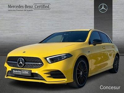 Amarillo Usado 2020 Mercedes A250 Berlina | 24.900 € (Un poco caro)