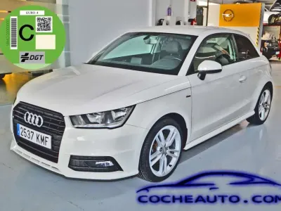 Usado Audi A1 S-Line 125 CV (91 kW) 2018 Blanco Utilitario
