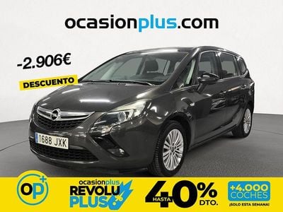 Usado Opel Zafira Selective 136 CV (100 kW) 2017 Gris Monovolumen