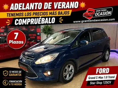 Usado Ford C-MAX Trend 125 CV (91 kW) 2014 Azul Monovolumen