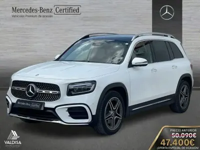 Usado Mercedes GLB200 150 CV (110 kW) 2024 Blanco polar SUV