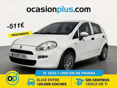 Usado Fiat Punto Pop 69 CV (50 kW) 2016 Blanco Utilitario