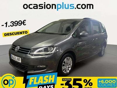 Usado VW Sharan Edition 150 CV (110 kW) 2016 Gris Monovolumen