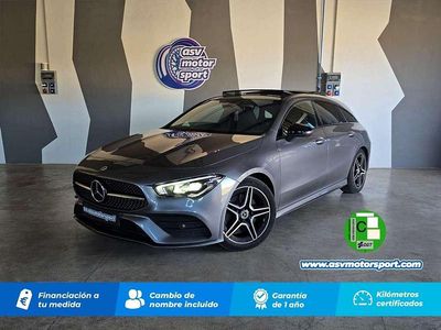 Usado Mercedes CLA200 Shooting Brake 163 CV (119 kW) 2020 Gris / plata Familiar