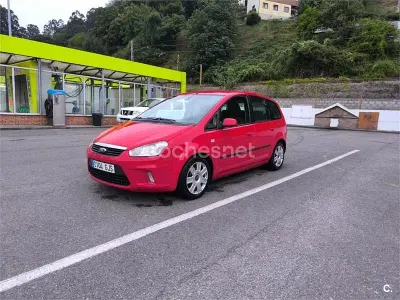 Usado Ford C-MAX Trend 90 CV (66 kW) 2008 Rojo Monovolumen