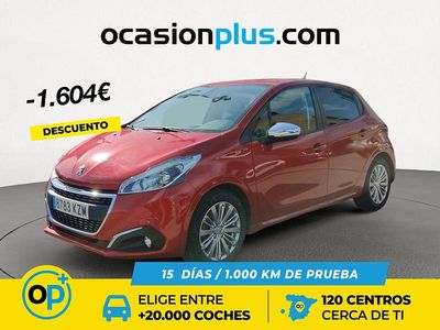 Rojo Usado 2019 Peugeot 208 Signature Sky Utilitario | 10.000 € (Buen precio)