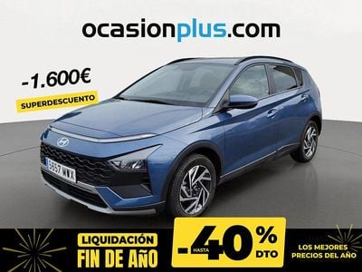 Azul Usado 2024 Hyundai Bayon SUV | 17.600 € (Precio justo)