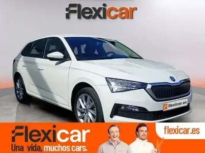 Brugt Skoda Scala Ambition 110 HK (80 kW) 2023 Hvid Hatchback