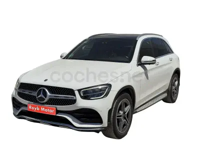 Usado Mercedes GLC220 194 CV (142 kW) 2021 Blanco SUV