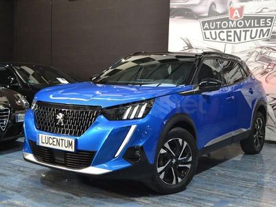 Usado Peugeot 2008 GT 130 CV (95 kW) 2022 Azul SUV