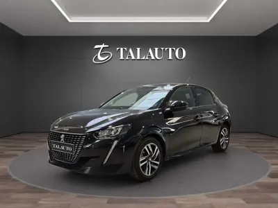 Usado Peugeot 208 Allure 102 CV (75 kW) 2022 Negro Utilitario