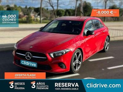 Usado Mercedes A180 109 CV (80 kW) 2019 Rojo Utilitario