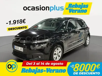Usado Citroën C4 Picasso Live 130 CV (95 kW) 2017 Negro Monovolumen