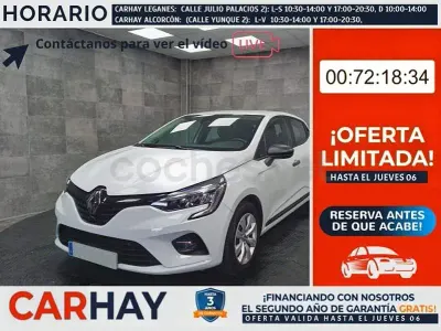 Usado Renault Clio V Business 85 CV (62 kW) 2021 Blanco Berlina