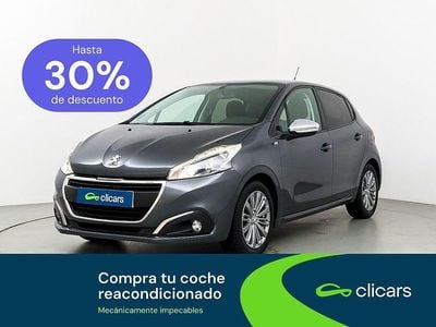 Usado Peugeot 208 Style 100 CV (73 kW) 2017 Gris / plata Utilitario