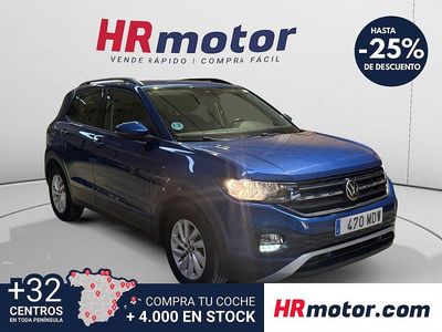 Usado VW T-Cross Life 116 CV (85 kW) 2023 Azul SUV