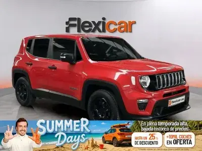 Usado Jeep Renegade Limited 120 CV (88 kW) 2019 Rojo SUV