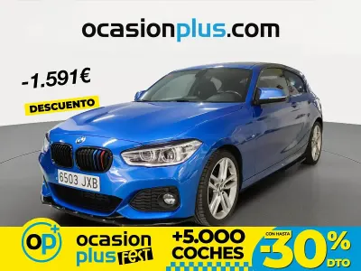 Usado BMW 120 184 CV (135 kW) 2017 Azul Utilitario
