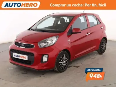 Usado Kia Picanto 67 CV (49 kW) 2016 Rojo Utilitario