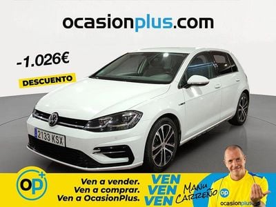 Käytetty VW Golf VII Sport 115 HP (84 kW) 2019 Valkoinen Viistoperä