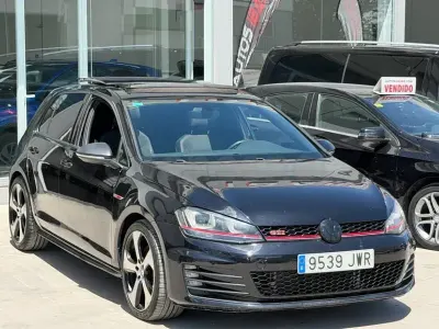 Usado VW Golf VII GTI 230 CV (169 kW) 2017 Negro Berlina