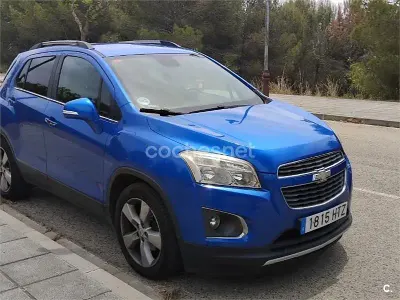 Usado Chevrolet Trax LT 130 CV (95 kW) 2013 Azul SUV
