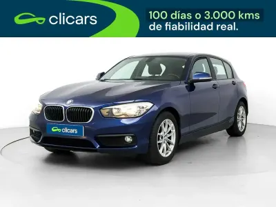 Usado BMW 118 140 CV (102 kW) 2018 Azul Berlina