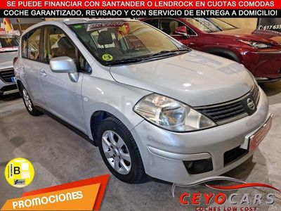 Usado Nissan Tiida Tekna 105 CV (77 kW) 2009 Gris / plata Berlina