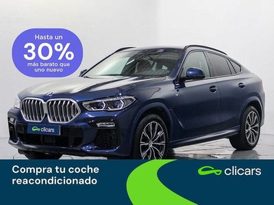 Azul Usado 2021 BMW X6 SUV | 61.990 €