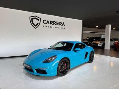 Usado Porsche Cayman S 349 CV (256 kW) 2017 Azul Coupe
