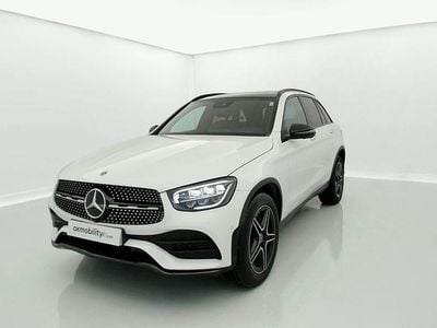 Blanco polar Usado 2022 Mercedes GLC220 AMG line | 43.020 €