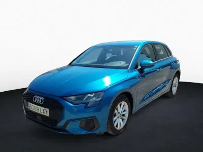 Usado Audi A3 Sportback 110 CV (80 kW) 2022 Azul Utilitario