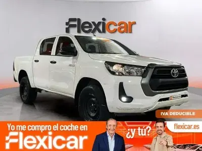 Usado Toyota HiLux 150 CV (110 kW) 2021 Blanco Pickup/Camioneta