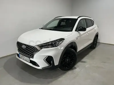 Usado Hyundai Tucson N Line 116 CV (85 kW) 2020 Blanco SUV