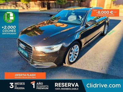 Usado Audi A6 Advanced 190 CV (139 kW) 2014 Negro Familiar