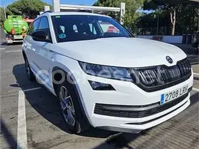 Usado Skoda Kodiaq SportLine 150 CV (110 kW) 2021 Blanco SUV