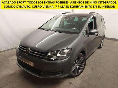 Usado VW Sharan Sportline 150 CV (110 kW) 2020 Gris / plata Monovolumen