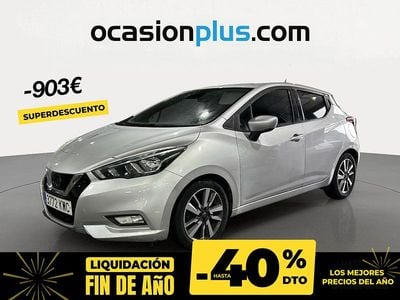Gris plata Usado 2017 Nissan Micra N-Connecta Utilitario | 11.297 € (Precio justo)
