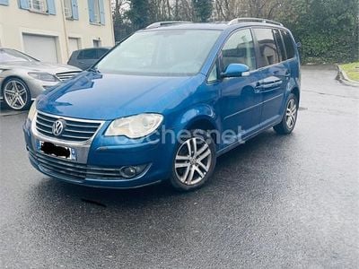 Usado VW Touran Edition 105 CV (77 kW) 2008 Azul Monovolumen