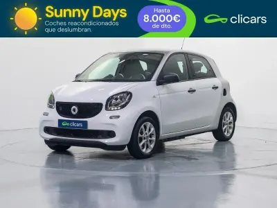 Begagnad Smart ForFour Electric Drive 60 kW (82 HK) 2019 Vit