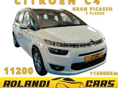 Blanco Usado 2015 Citroën Grand C4 Picasso Intensive Monovolumen | 10.500 € (Un poco caro)