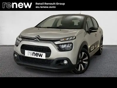 Usado Citroën C3 Feel 100 CV (73 kW) 2021 Gris Utilitario