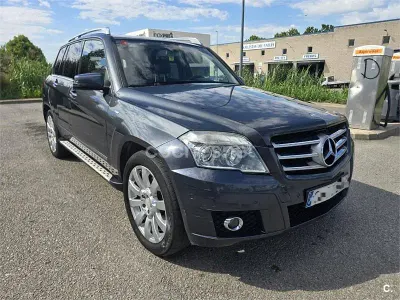 Usado Mercedes GLK220 170 CV (125 kW) 2009 Gris / plata SUV