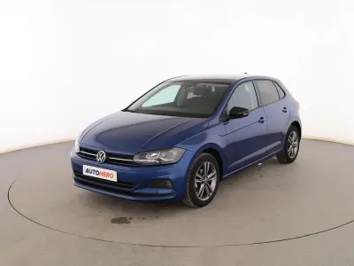 Usado VW Polo Advance 95 CV (69 kW) 2021 Azul Utilitario