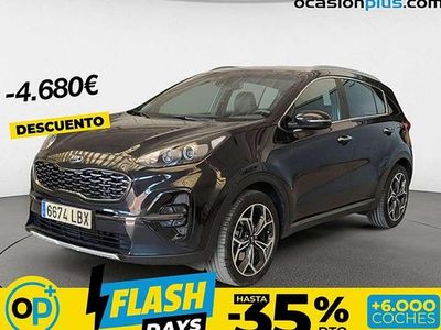 Usado Kia Sportage GT-Line 116 CV (85 kW) 2019 Negro SUV
